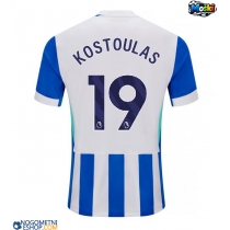 Moški Nogometni dresi Brighton Charalampos Kostoulas #19 Domači 2025-26 Kratek Rokav